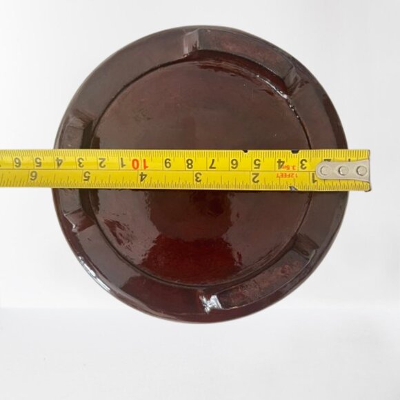 Vintage Bombay Company Blue and White Porcelain Bowl & Wooden Stand- Large- 90s - Picture 16 of 16